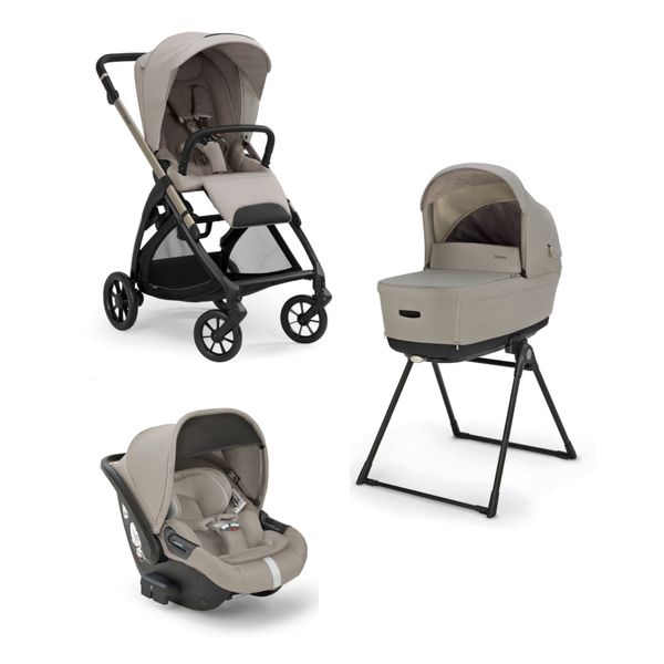 Trio system4 electa darwin recline - battery beige + telaio iridio black - 2025 - inglesina - Inglesina