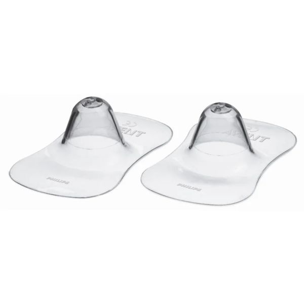 2 paracapezzoli silicone med con custodia - avent - Avent