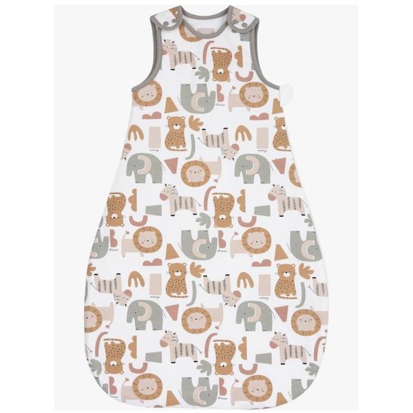 Sacconanna neonato senza maniche con fantasia safari animale (lioni, elefanti, zebre) - chicco - Chicco