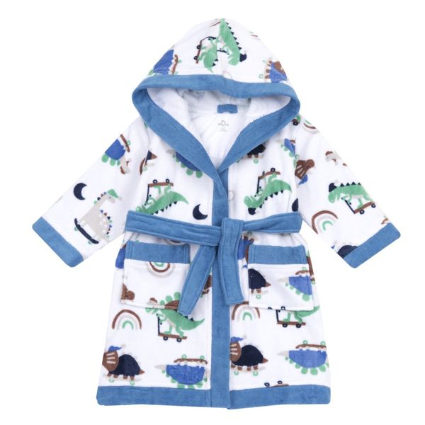 Accappatoio dino azzurro - chicco - Chicco