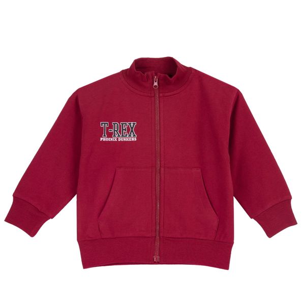 Felpa chicco con zip integrale phoenix t-rex per bambini - Chicco