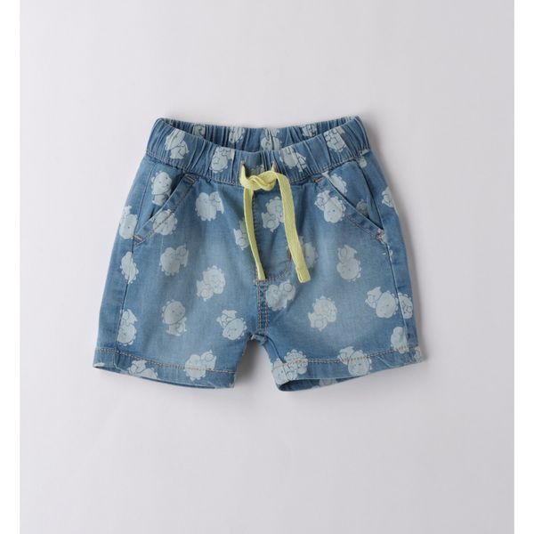 Short chambray fantasia dino - Dodipetto