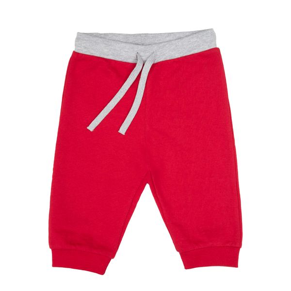 Pantalone rosso/grigio bimbo - Mawi