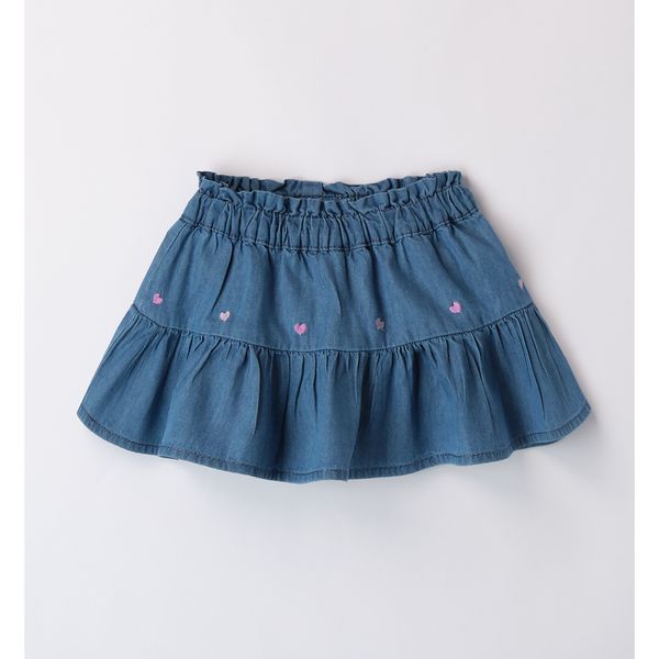 Gonna denim con cuori - Dodipetto
