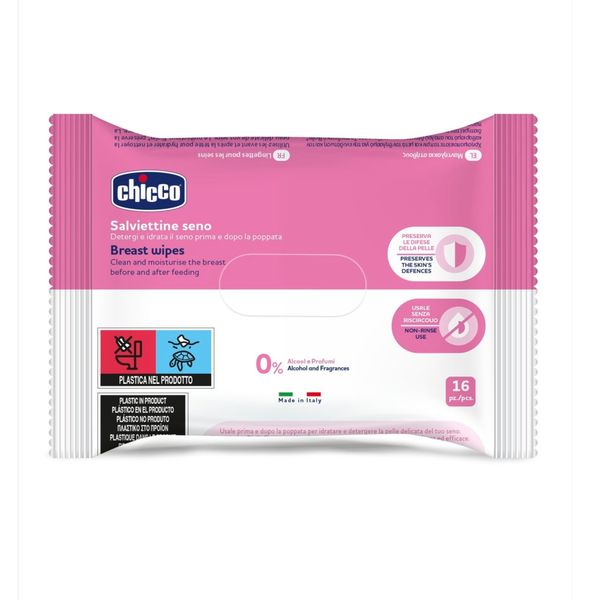 Salviettine detergenti seno 16pz - chicco - Chicco