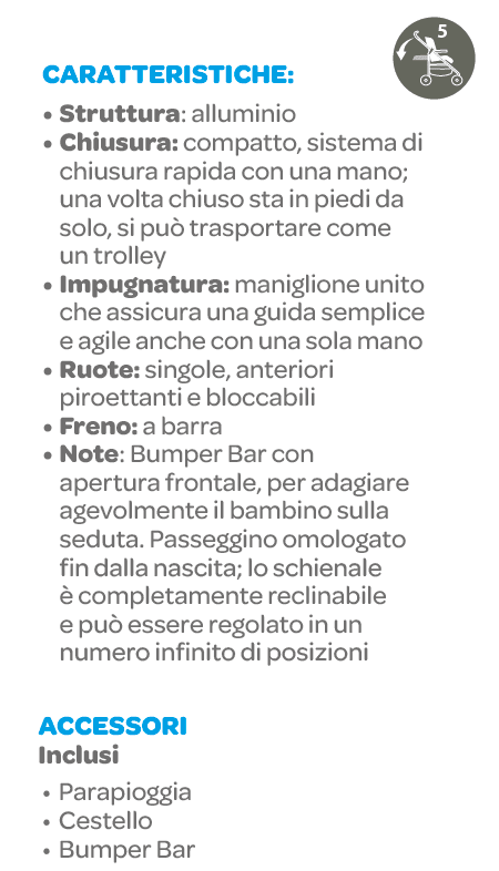 Passeggino trolley me stone - Chicco