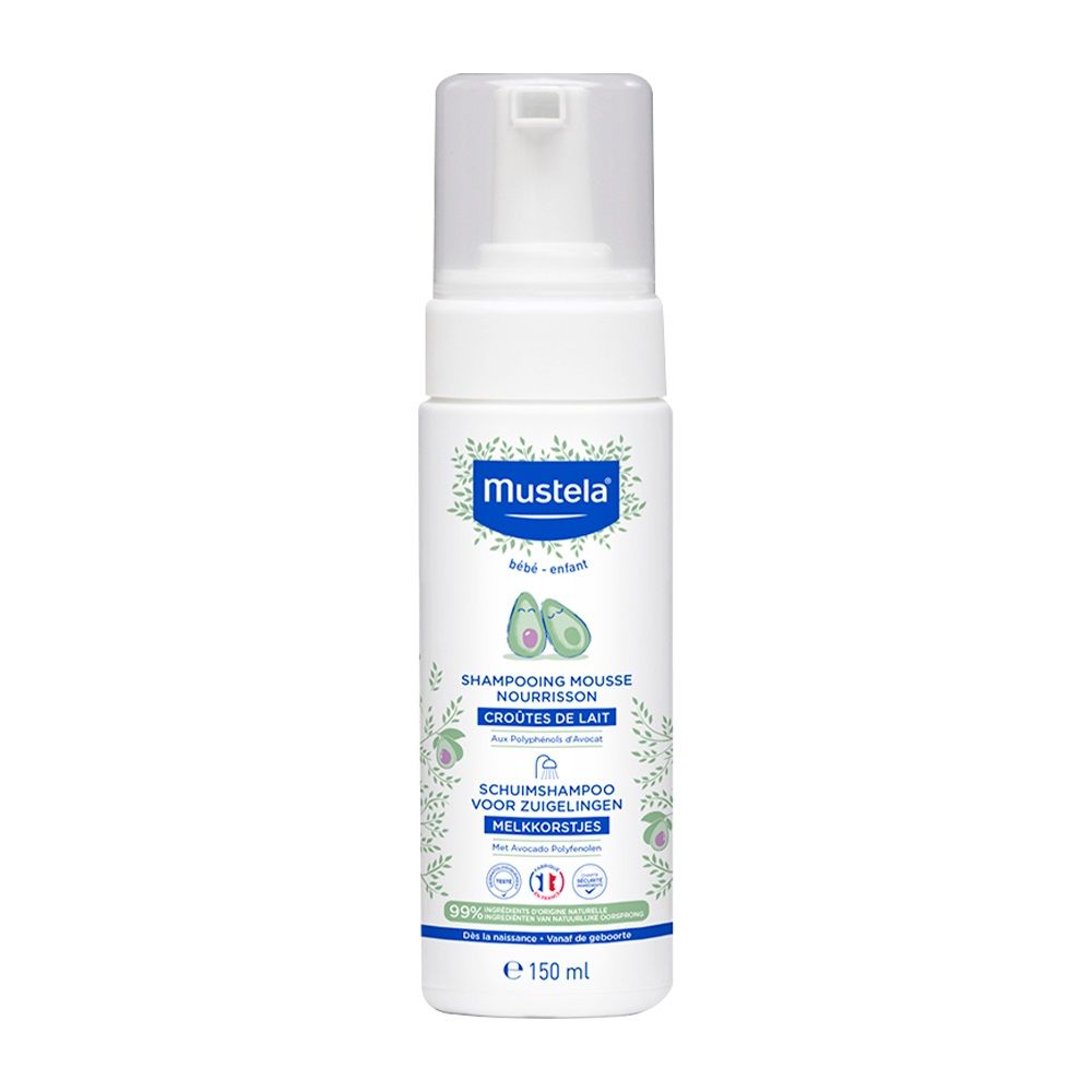 Mustela shampoo mousse  crosta lattea 150ml - Mustela