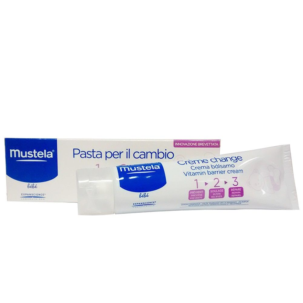 Mustela pasta lenitiva per il cambio tripla azione 100 ml - Mustela