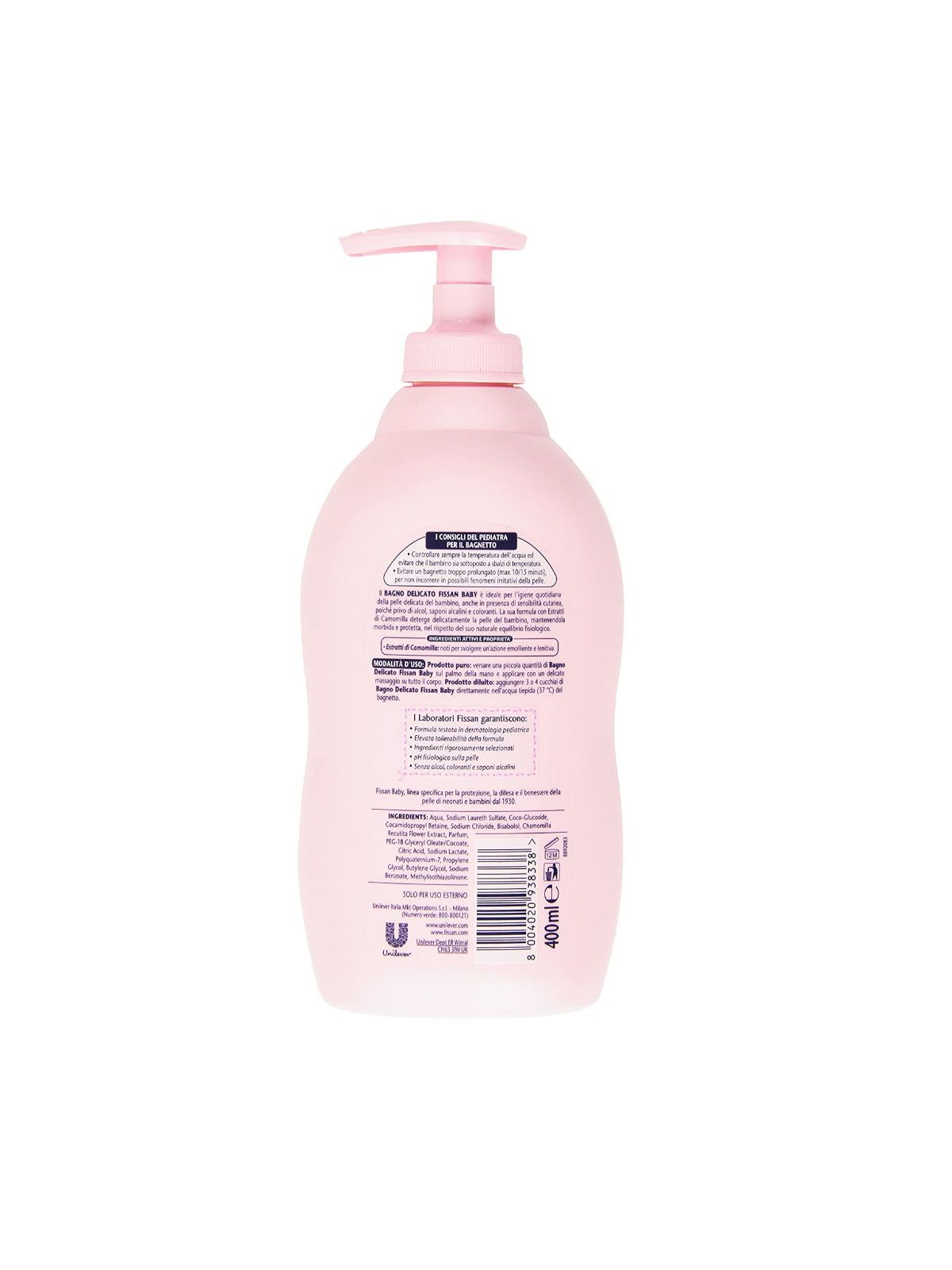 Fissan bagno delicato 400 ml - Fissan