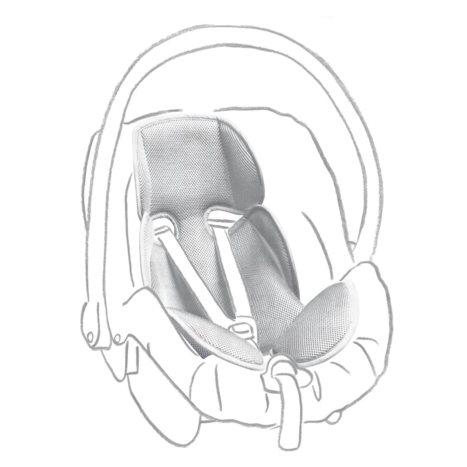 Materassino spugna neonato - Giordani