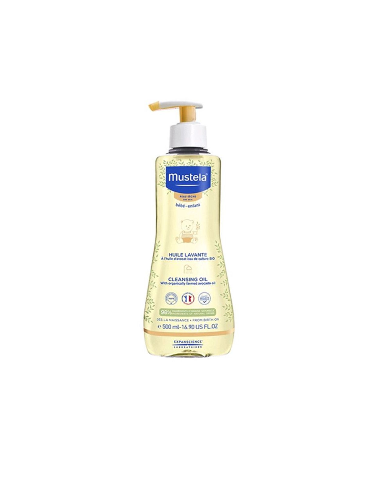 Mustela olio bagno 500 ml - Mustela