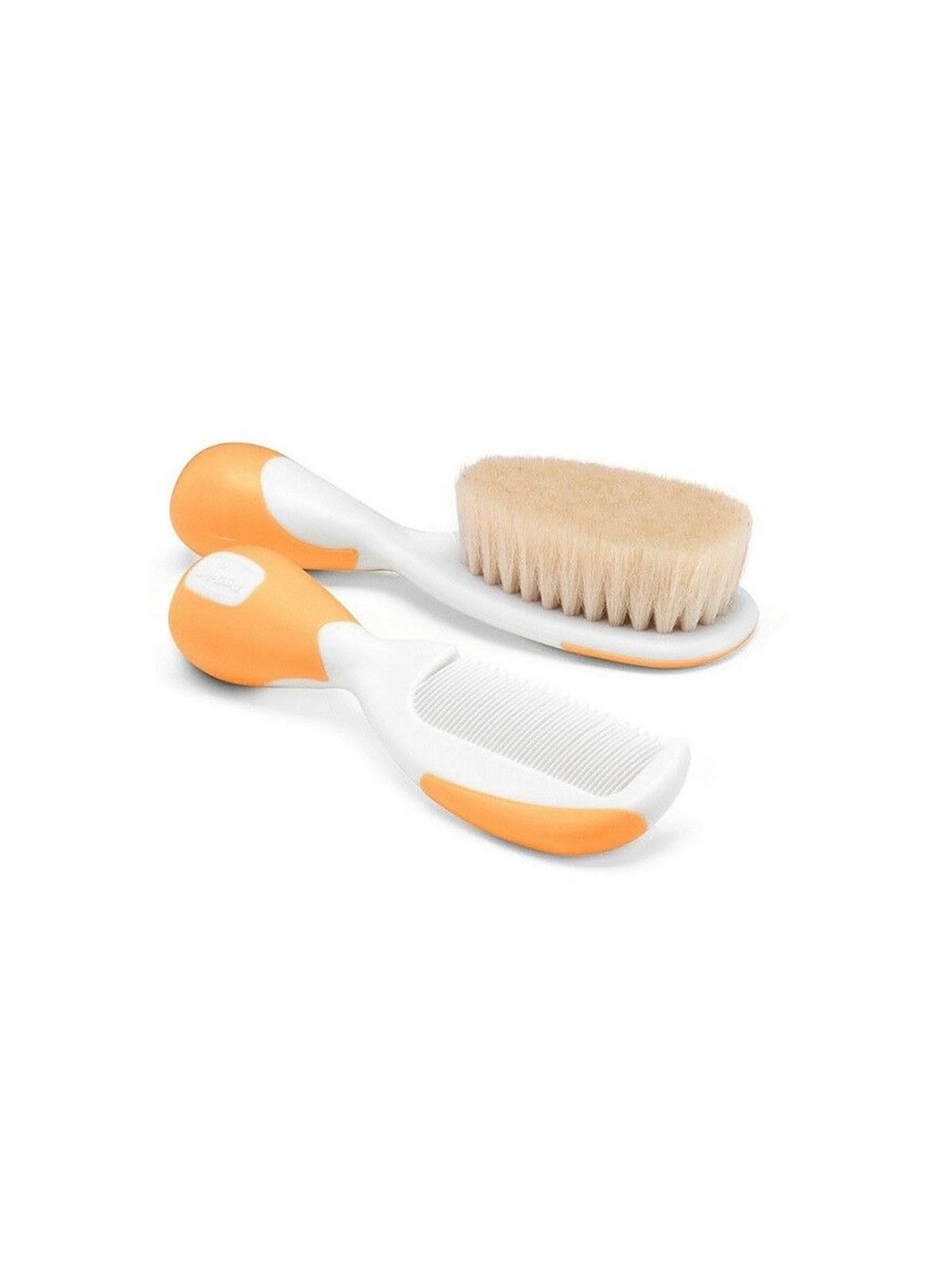 Spazzola e pettine arancio - Chicco