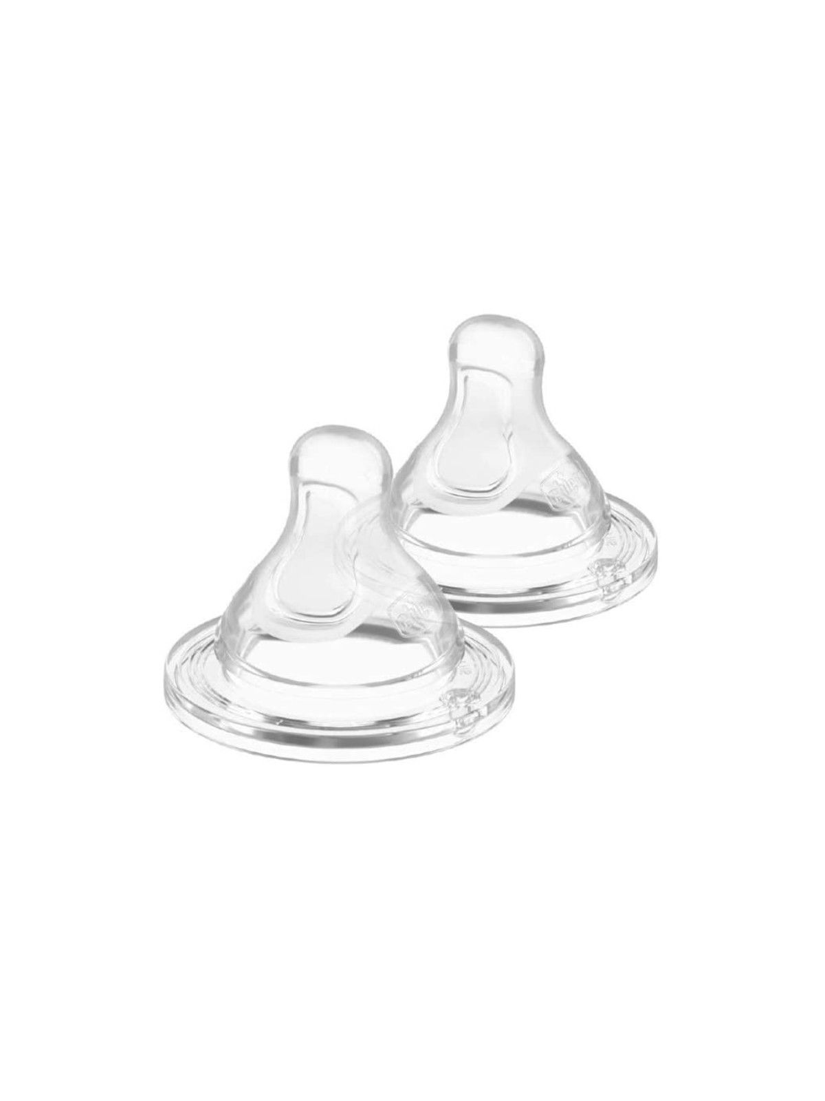 Chicco  tettarella perfect 5 fl.pappa pappa 6m+ silicone 2 pz - Chicco