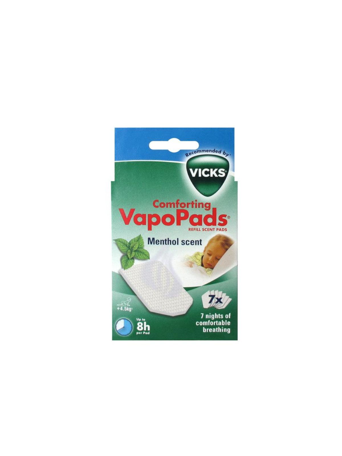 Vicks piastrine vapo pads mentolo - Vicks