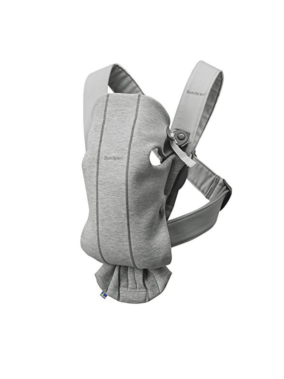 Babybjörn marsupio baby carrier mini light grey 3d jersey - Babybjörn