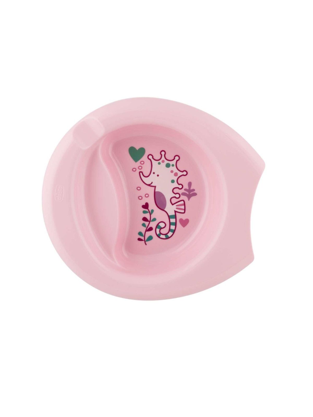 Piatto pappa facile 6m+  rosa - Chicco