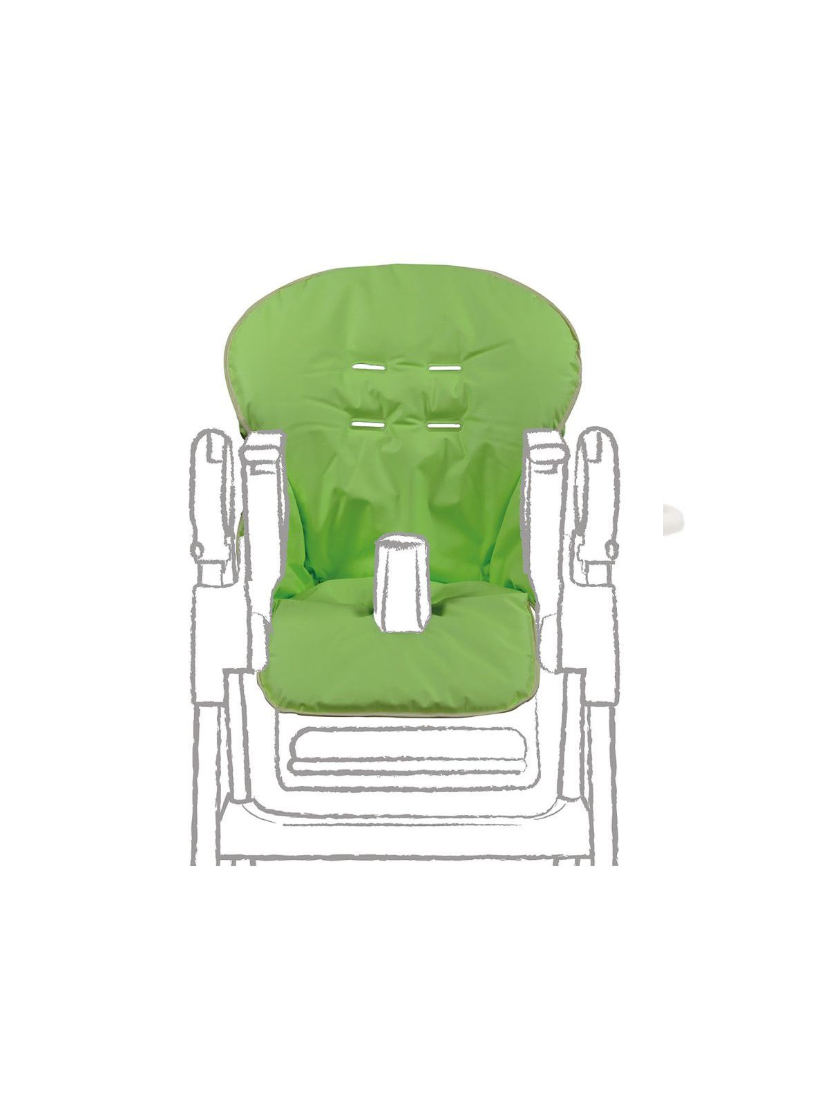 Giordani copri seggiolone in pcv verde - Giordani
