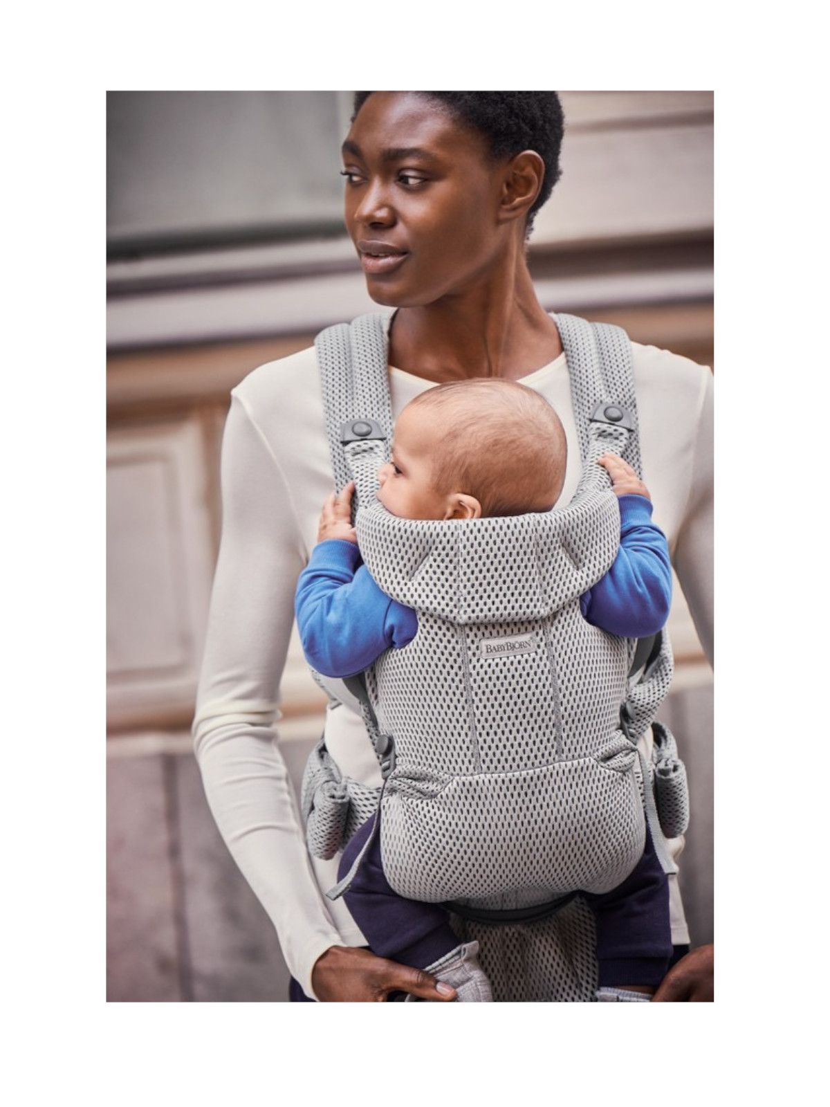 Babybjörn marsupio move 3d mesh grey - Babybjörn