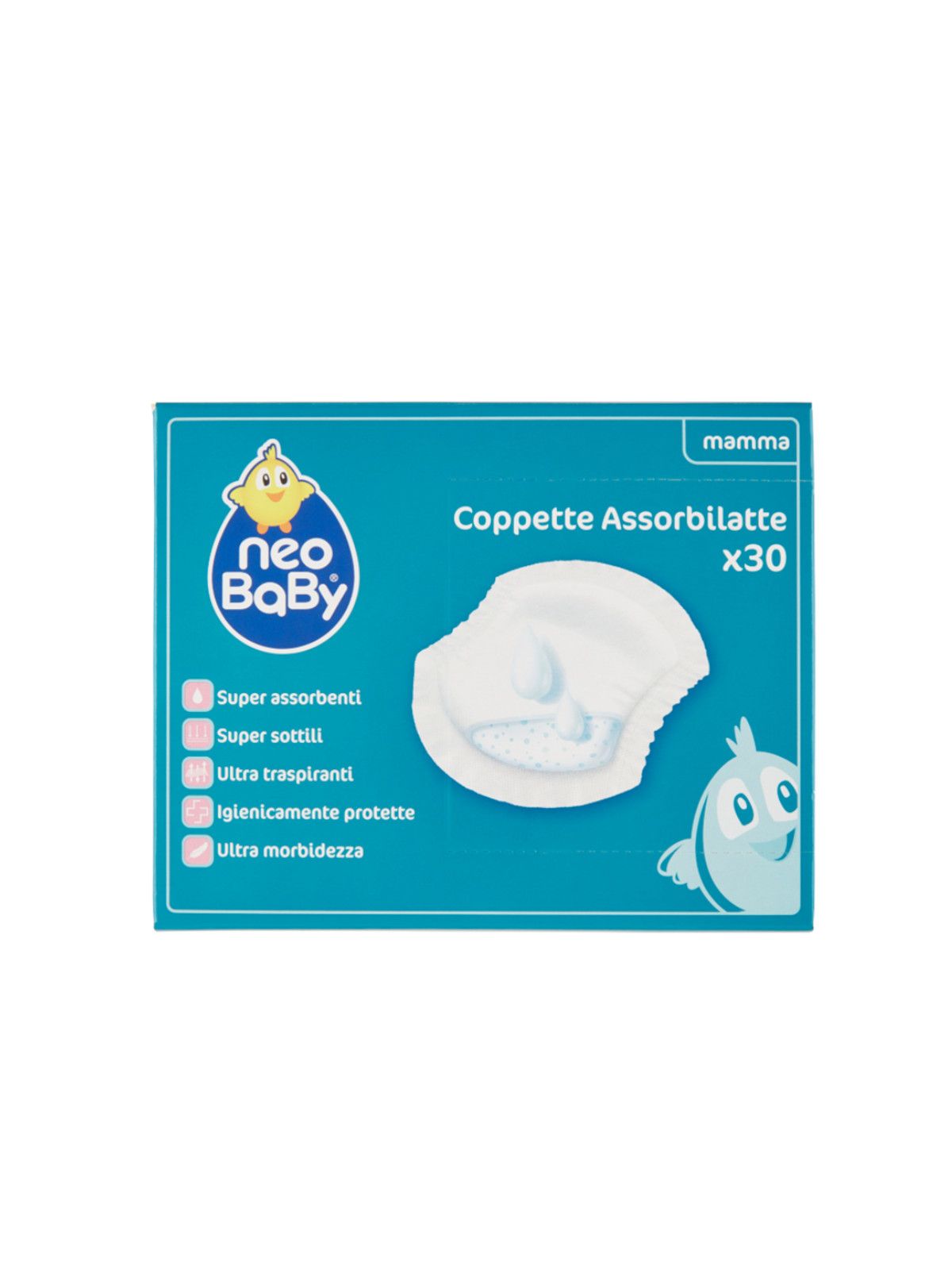 Coppette assorbilatte in bustina 30 pz - Neo Baby