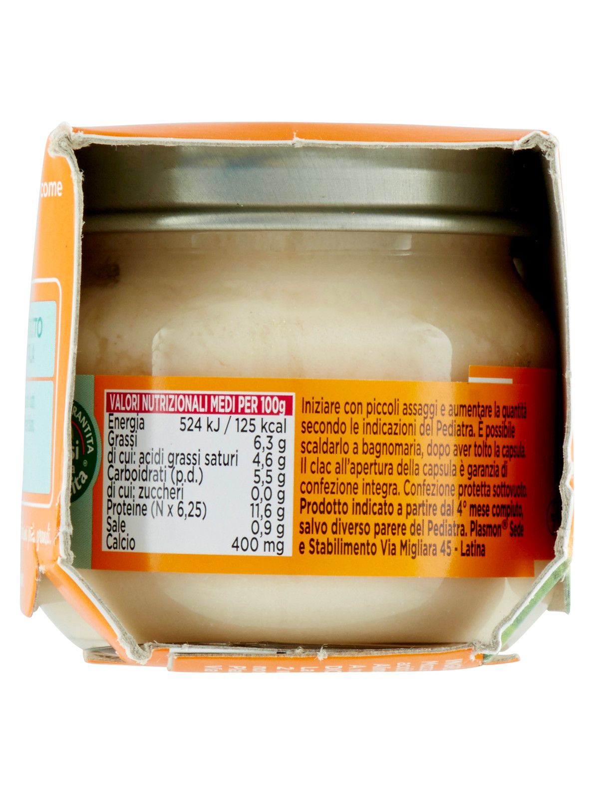 Plasmon - omo formaggino mozzarella - 2x80g - Plasmon