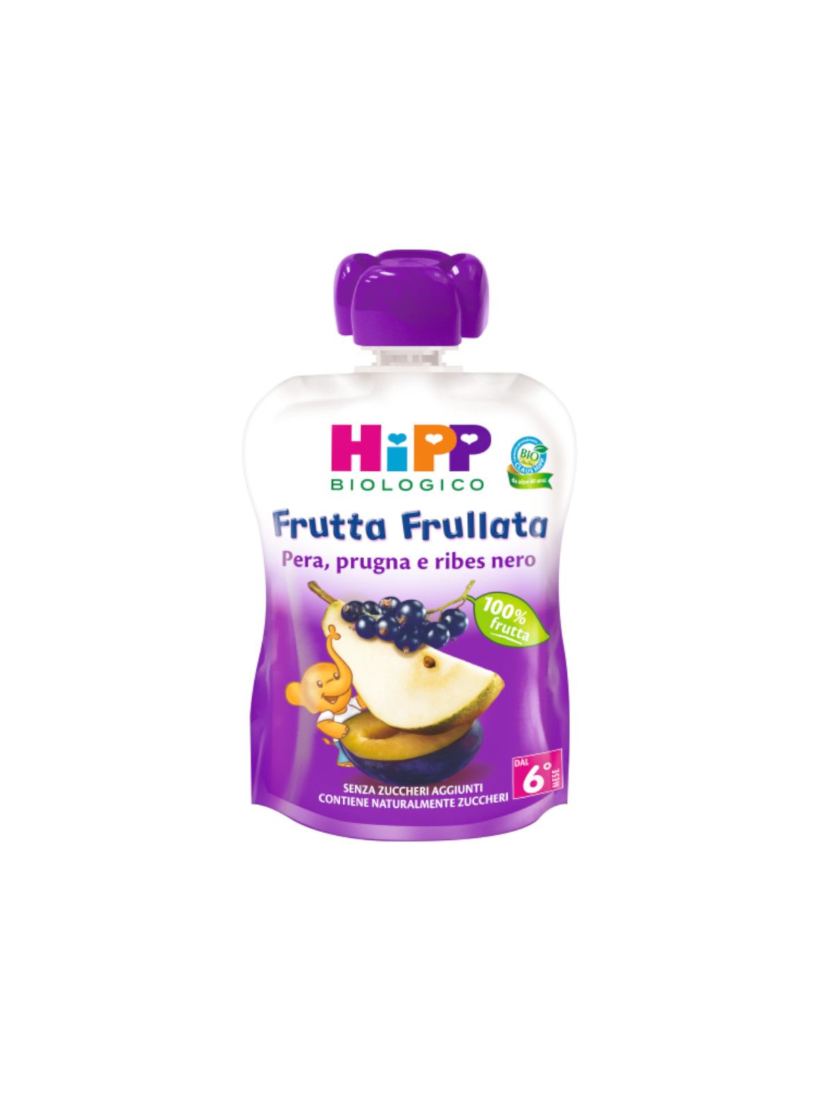 Frutta frullata pera prugna ribes 90g - Hipp