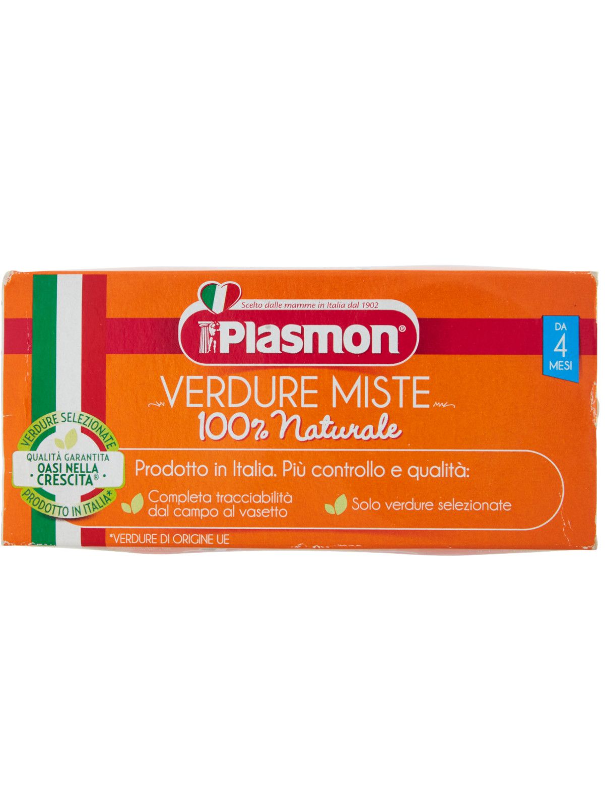 Plasmon - omogeneizzato verdure miste - 2x80g - Plasmon