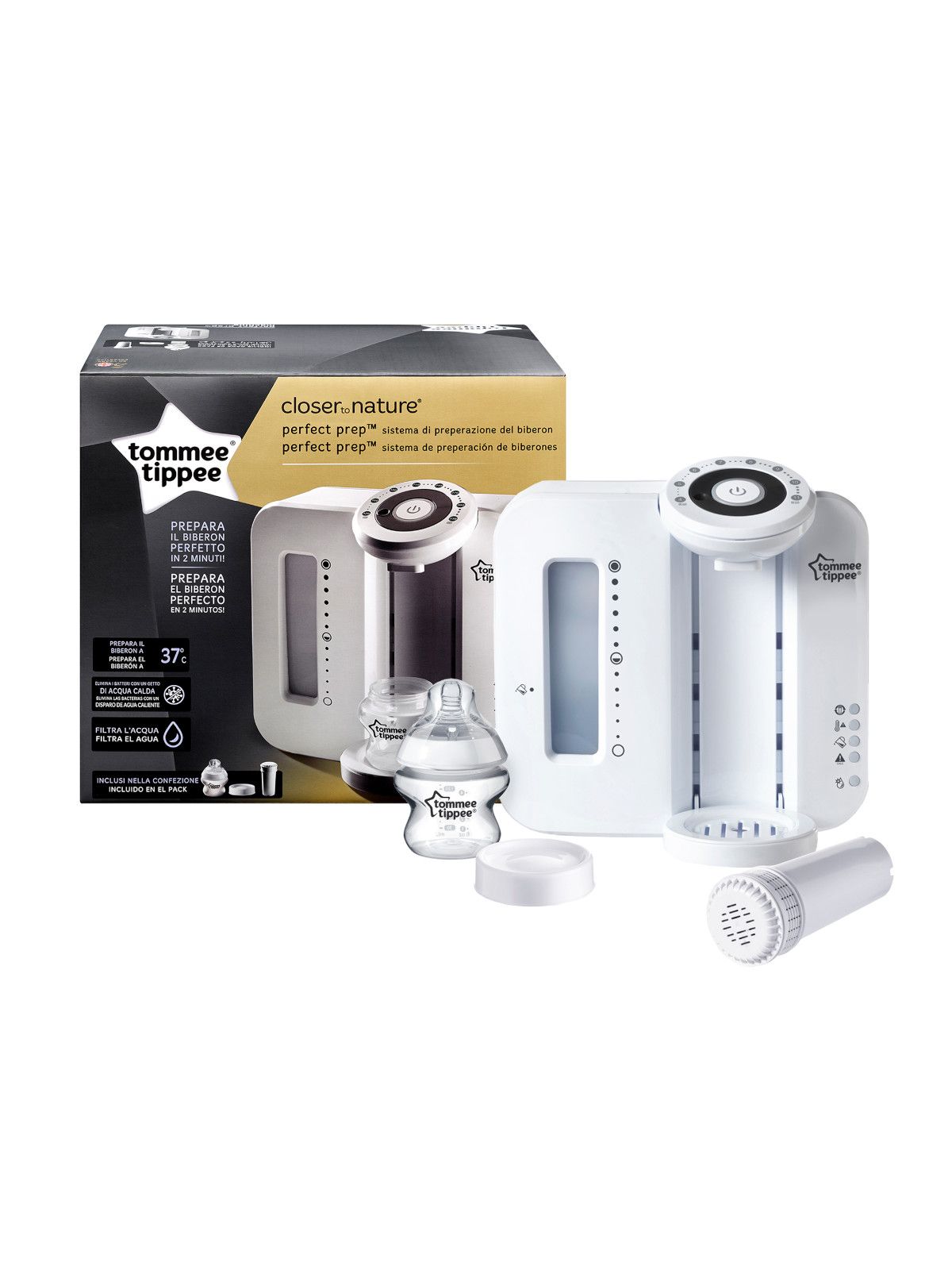 Macchina preparazione biberon perfect prep bianco - Tommee tippee