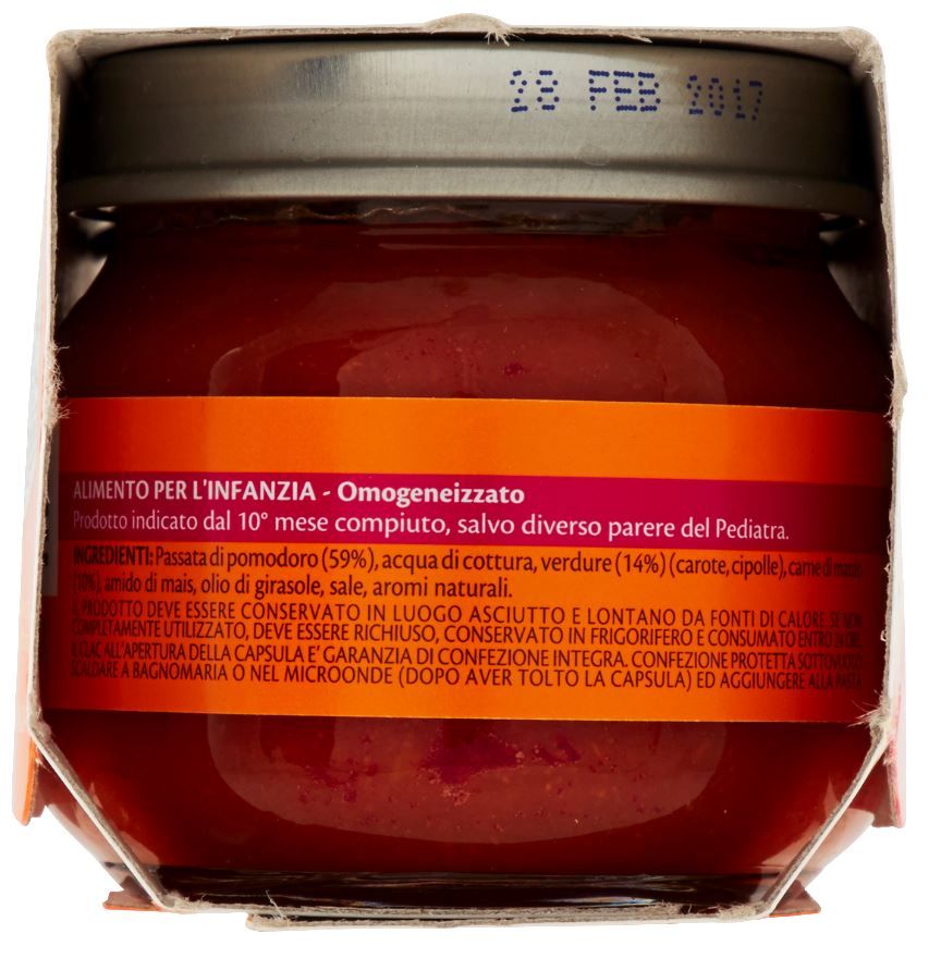 Plasmon - sughetto - ragù di manzo - 2x80g - Plasmon