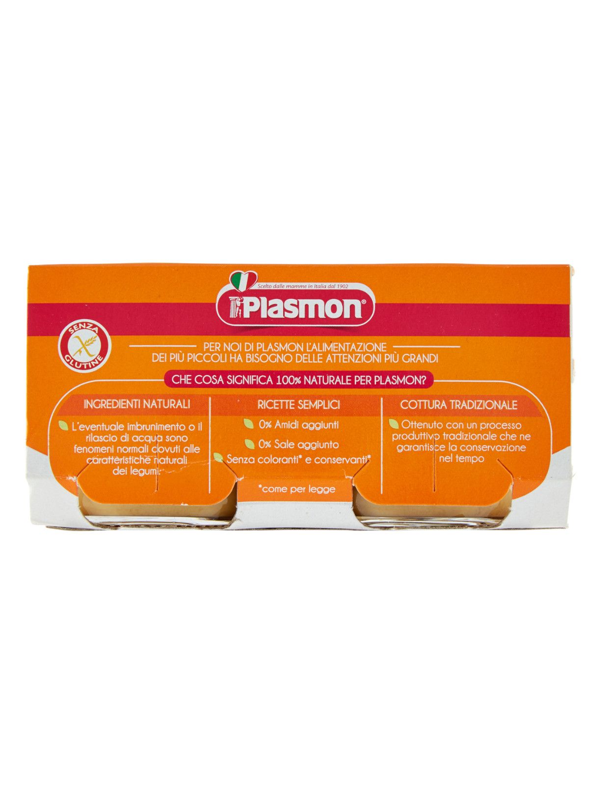 Plasmon - omogeneizzato lenticchie - 2x80g - Plasmon