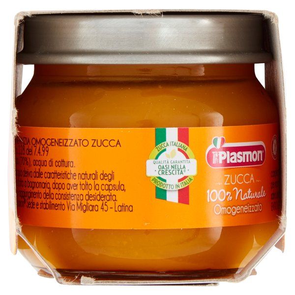 Plasmon - omo zucca 2x80g - Plasmon