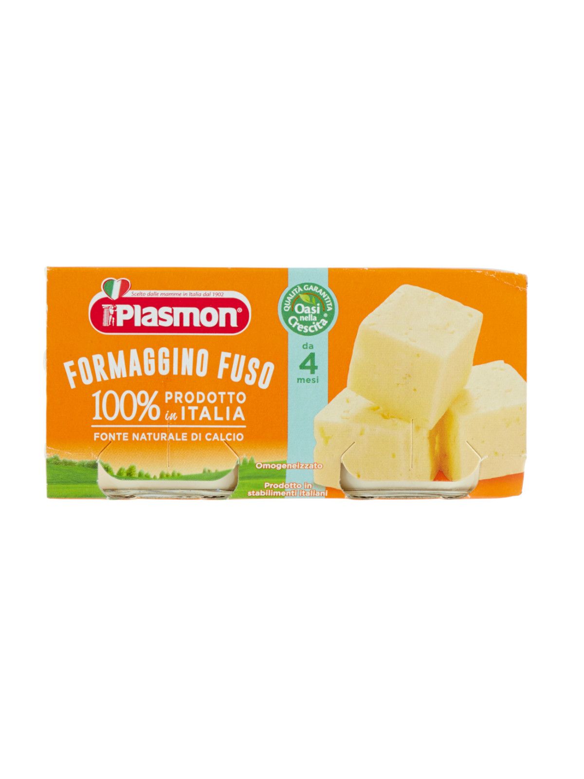 Plasmon - omogeneizzato formaggino - 2x80g - Plasmon