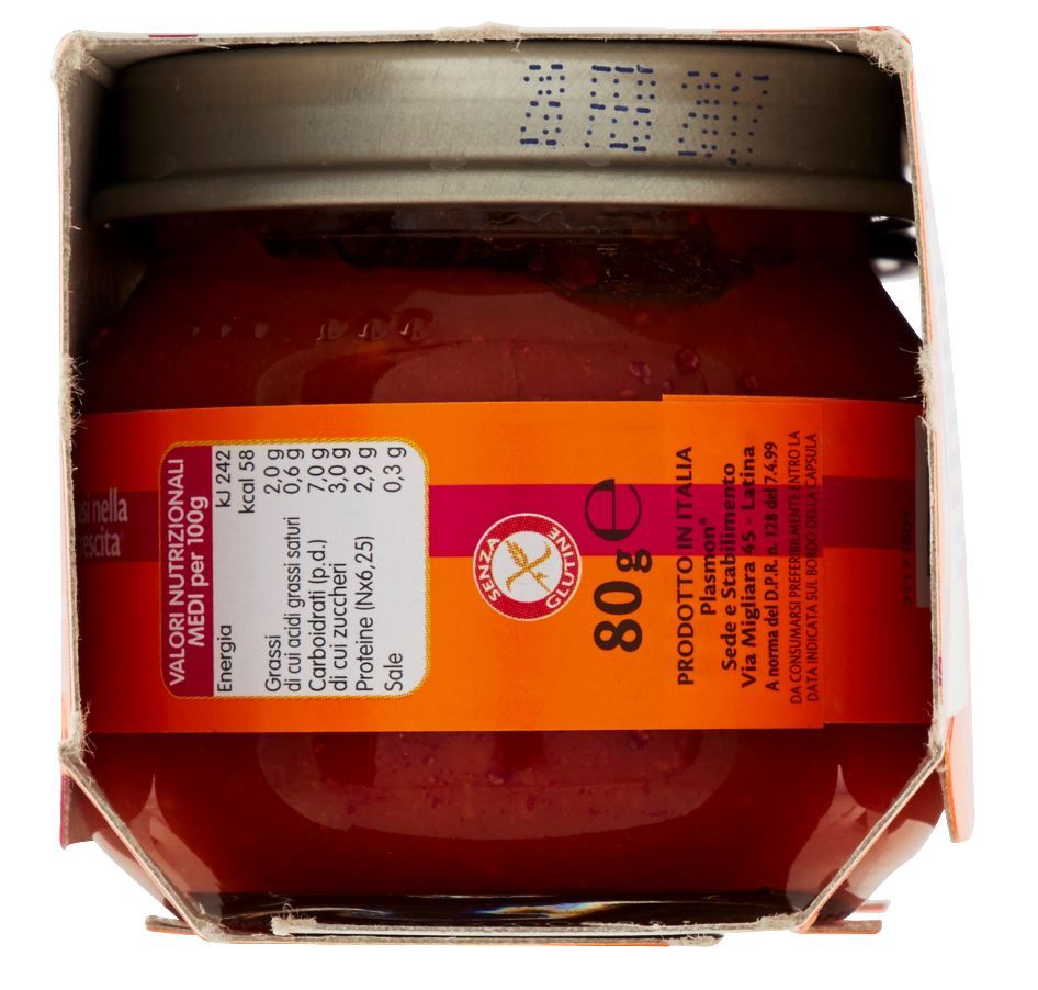 Plasmon - sughetto - ragù di manzo - 2x80g - Plasmon