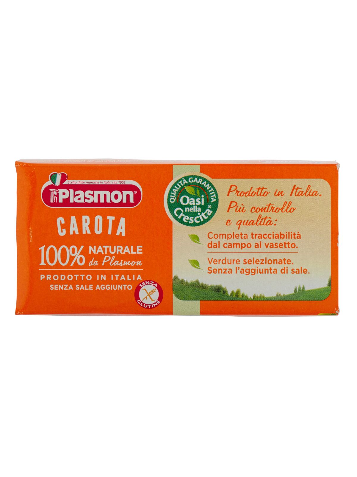 Plasmon - omogeneizzato carota - 2x80g - Plasmon