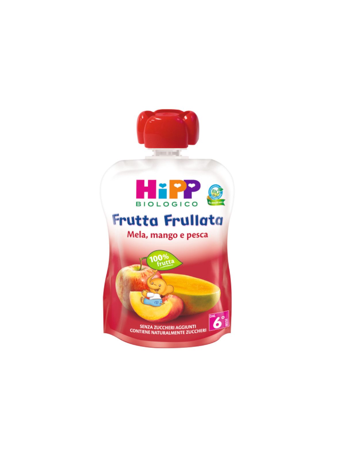 Frutta frullata mela mango pesca 90g - Hipp