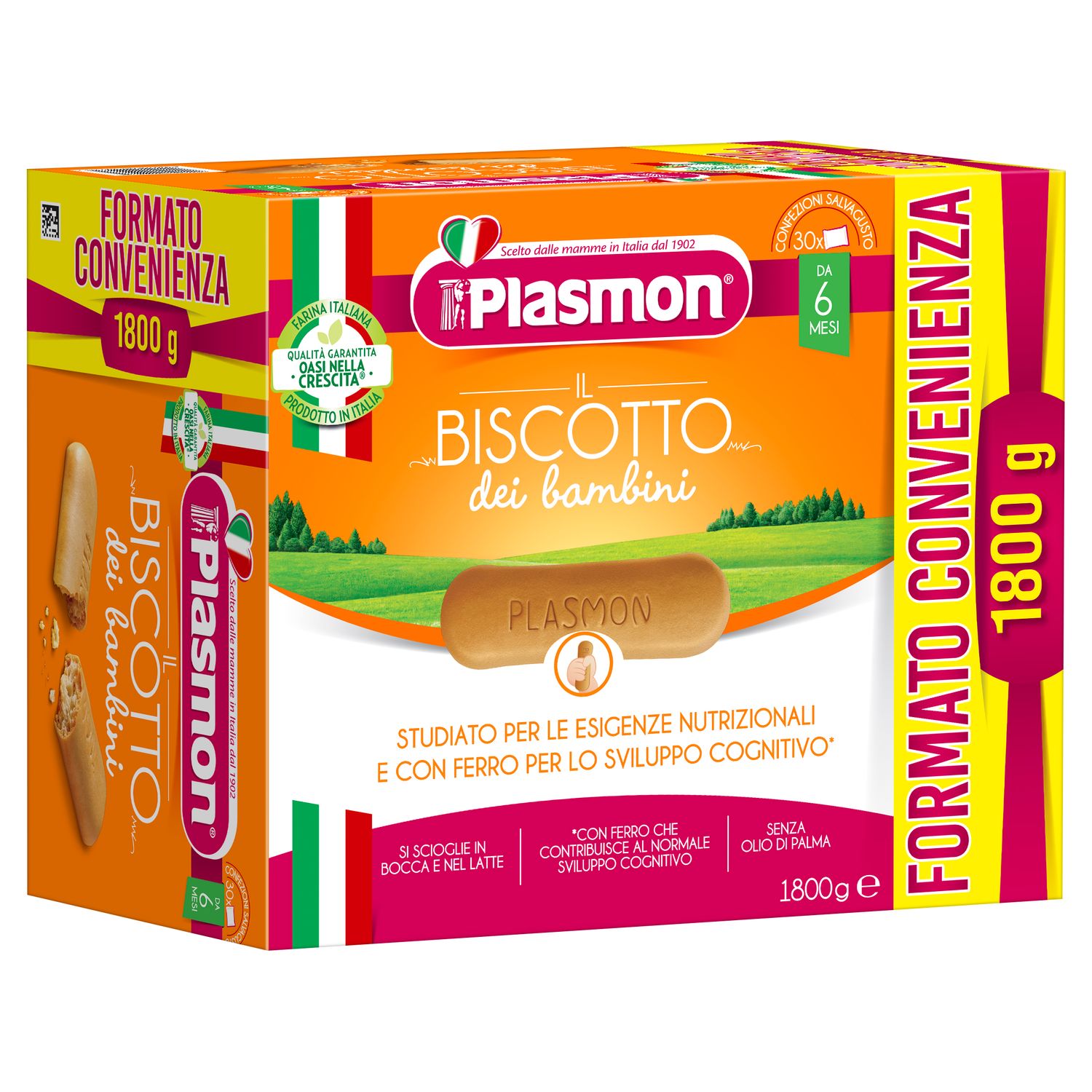Plasmon - biscotto classico  - 1800g - Plasmon