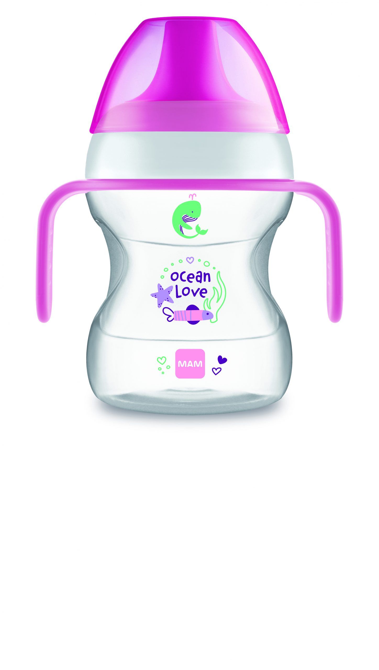 Learn to drink cup 190 ml con manici removibili bimba - Mam