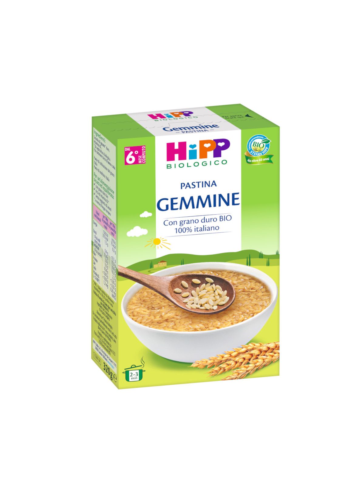 Pastina gemmine 320g - Hipp
