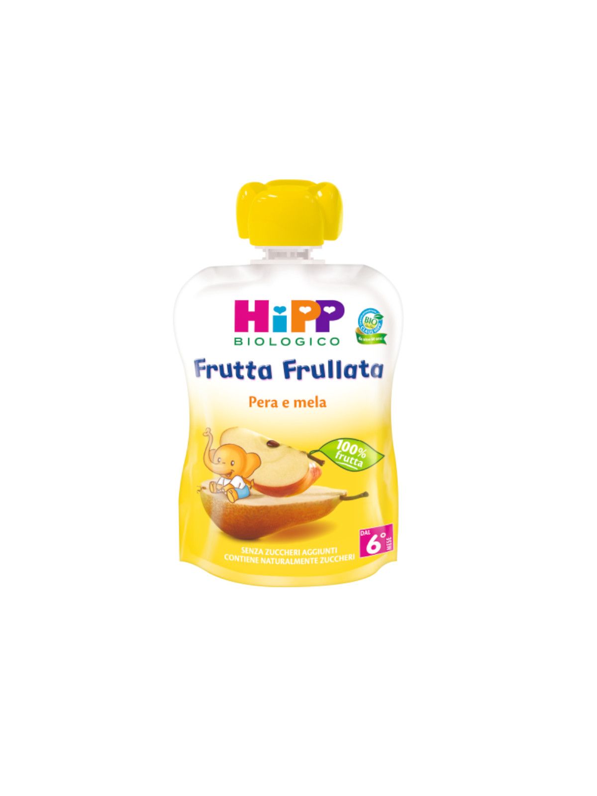 Frutta frullata pera e mela 90g - Hipp