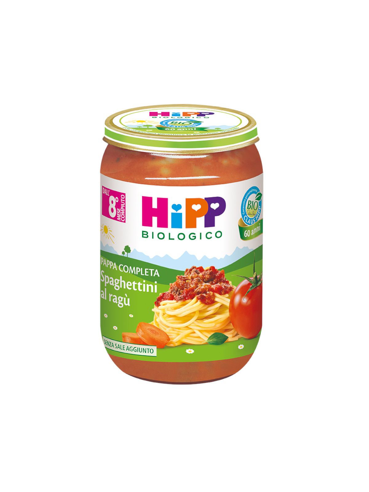 Pappa pronta spaghettini al ragù 220g - Hipp