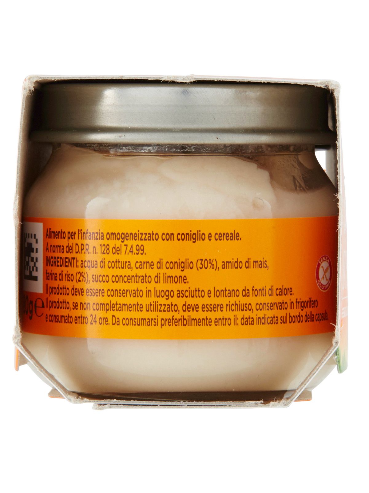 Plasmon - omogeneizzato coniglio - 2x80g - Plasmon