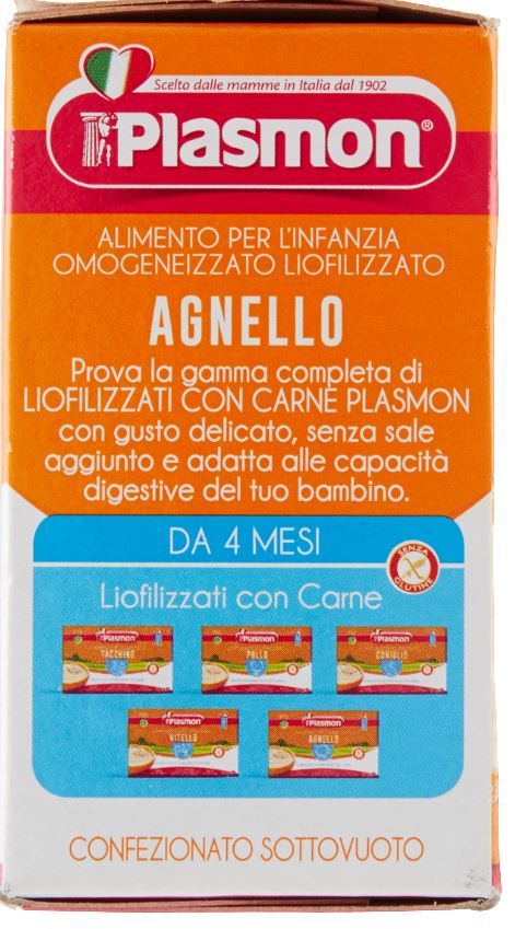 Plasmon - lio agnello - 3x10g - Plasmon