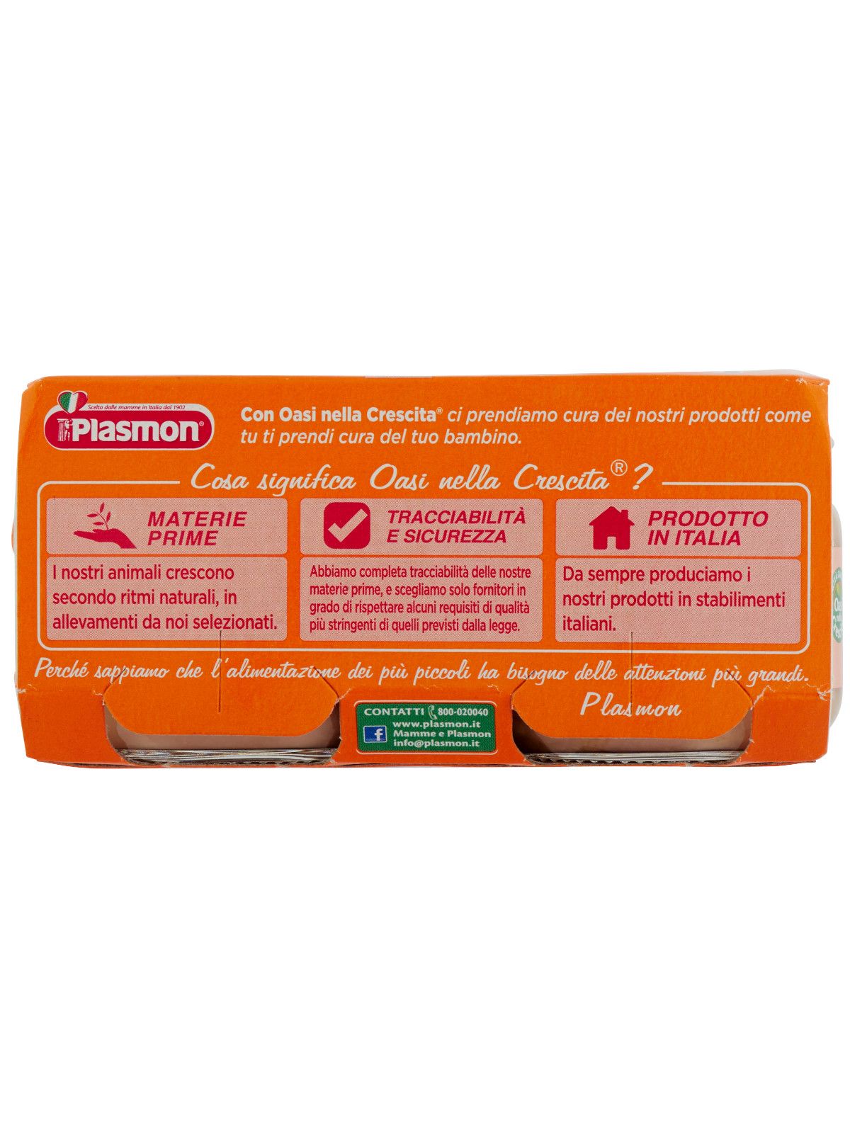 Plasmon - omogeneizzato cavallo - 2x80g - Plasmon