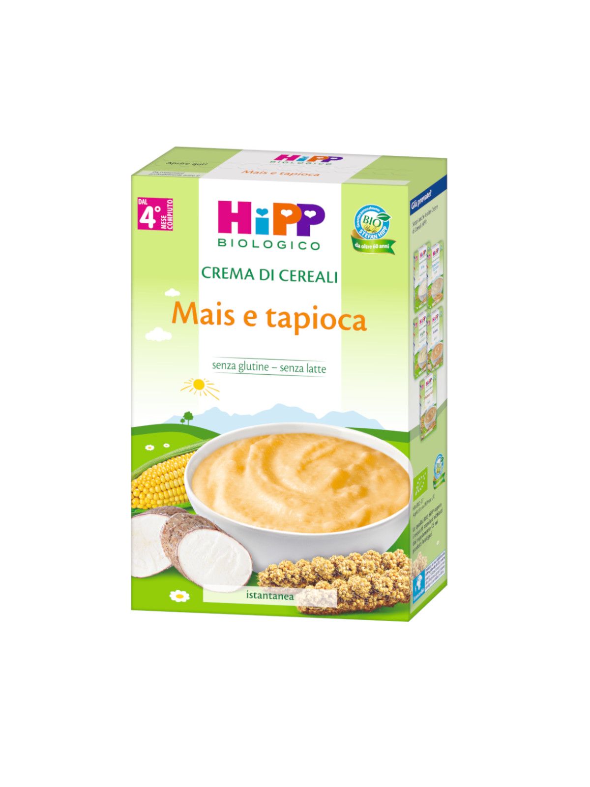 Crema di cereali mais e tapioca 200g - Hipp
