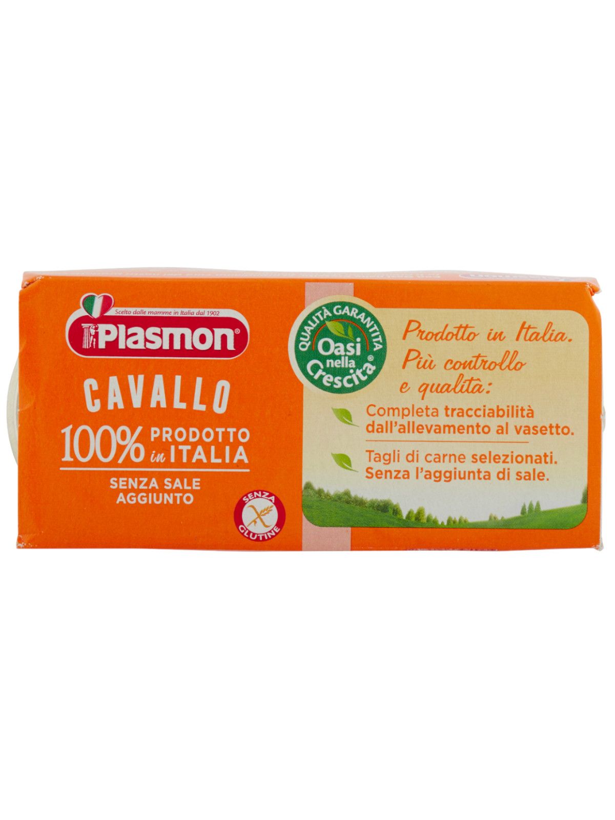 Plasmon - omogeneizzato cavallo - 2x80g - Plasmon