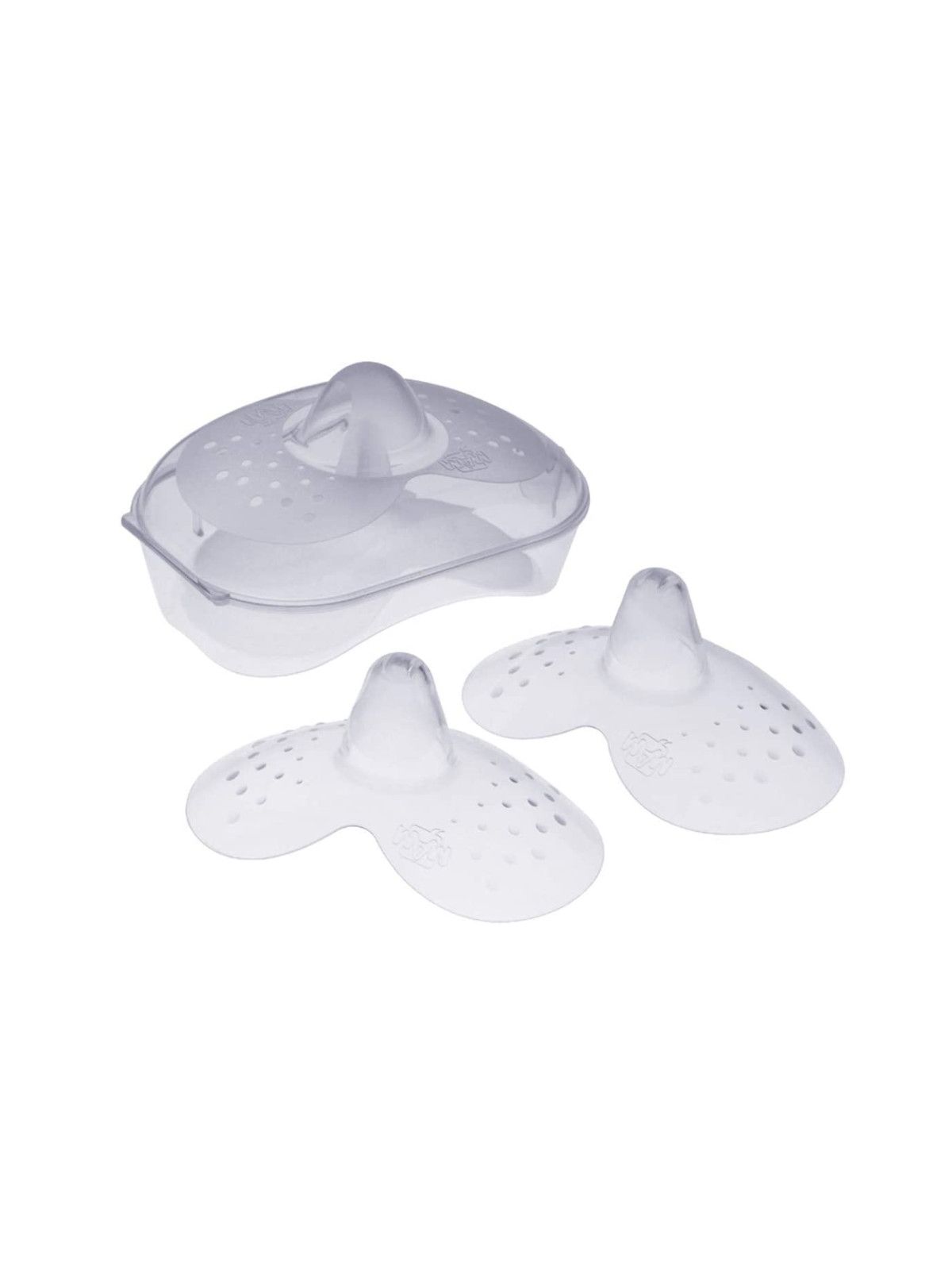 Paracapezzoli silicone misura 1 + box sterilizzatore - Mam