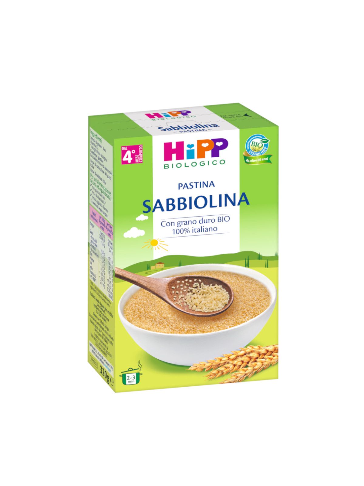 Pastina sabbiolina 320g - Hipp