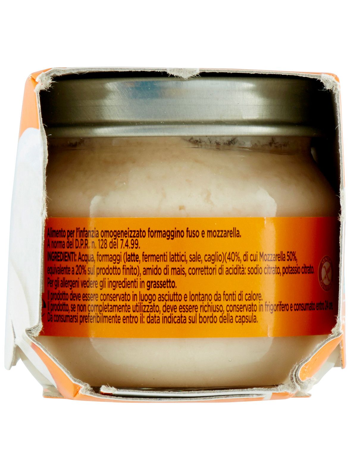 Plasmon - omo formaggino mozzarella - 2x80g - Plasmon