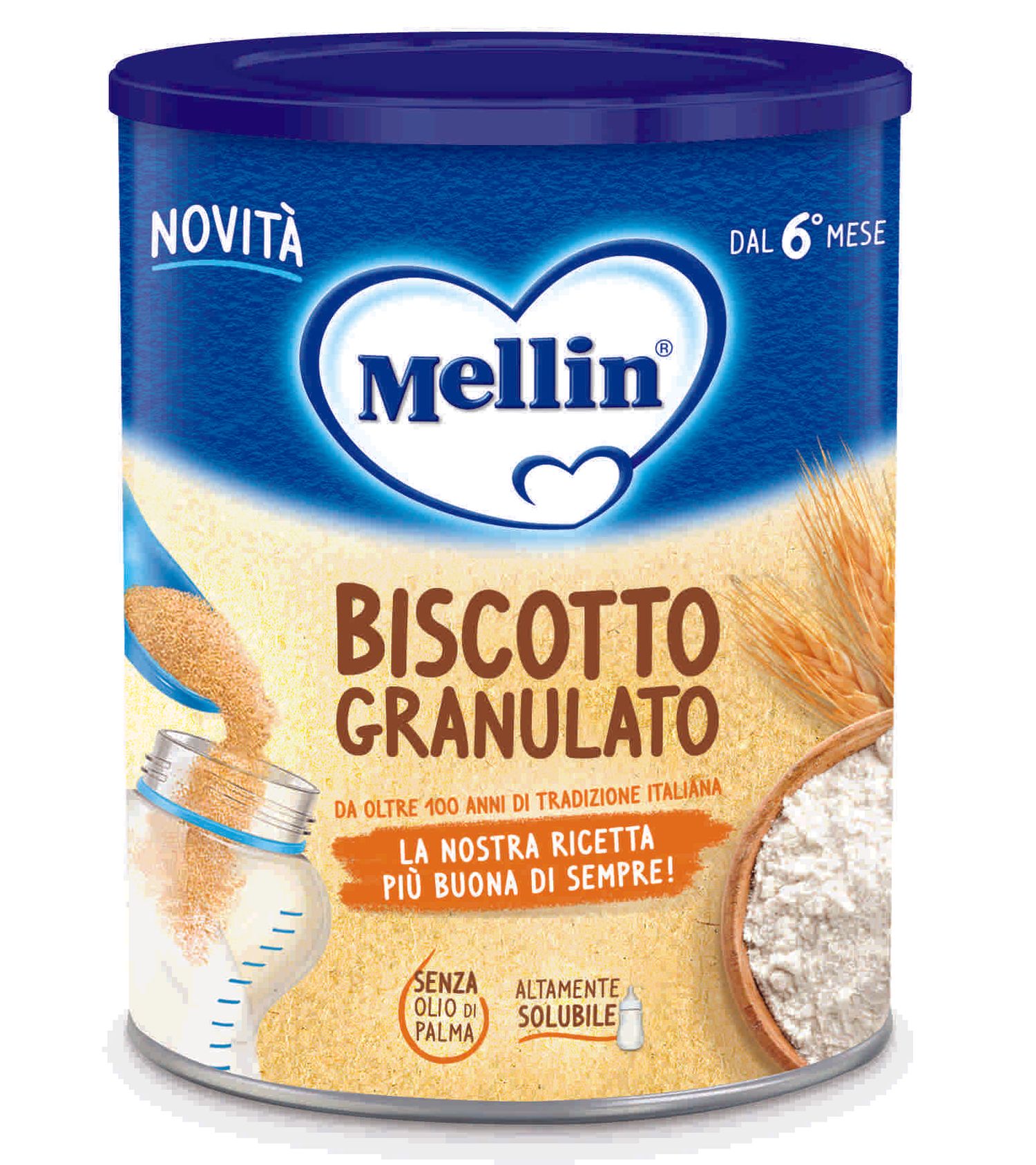 Mellin biscotto granulato o/s 400 gr - Mellin