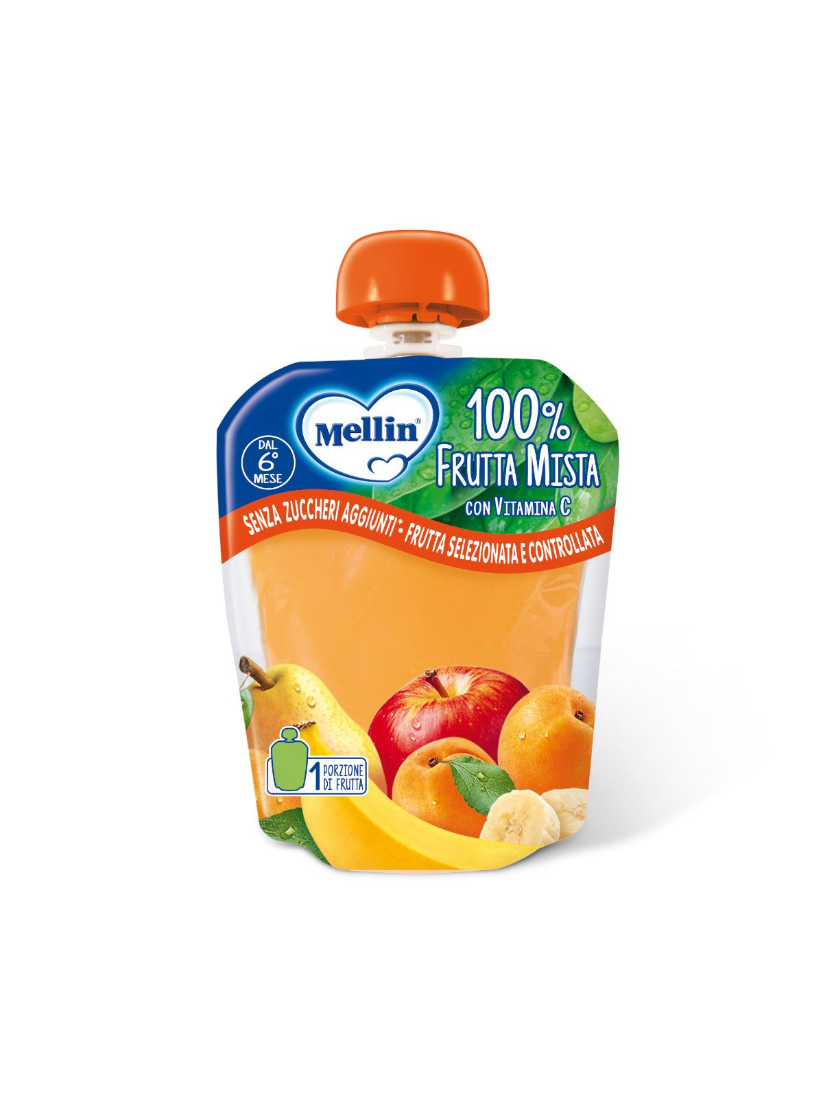 Mellin - pouch frutta mista 90 gr - Mellin