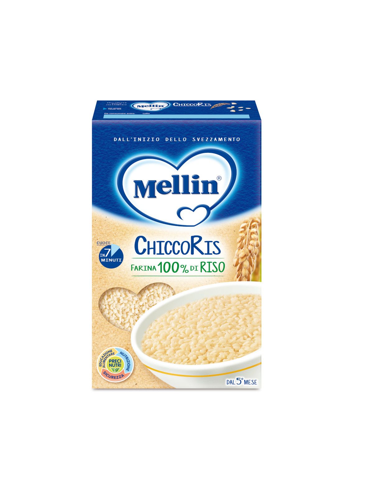 Mellin pastina chiccoris 320 gr - Mellin